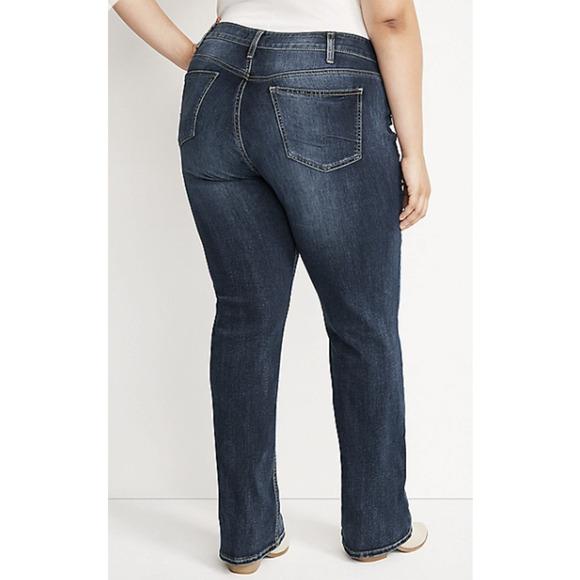 Silver Jeans Suki Slim Boot Mid Rise - Size 18 L31 - Picture 2 of 8